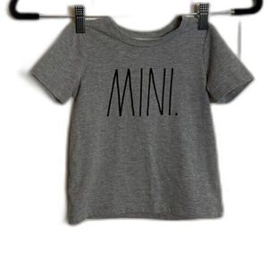 NWOT Rae Dunn Toddler Tee Shirt MINI Size 3T Short Sleeve